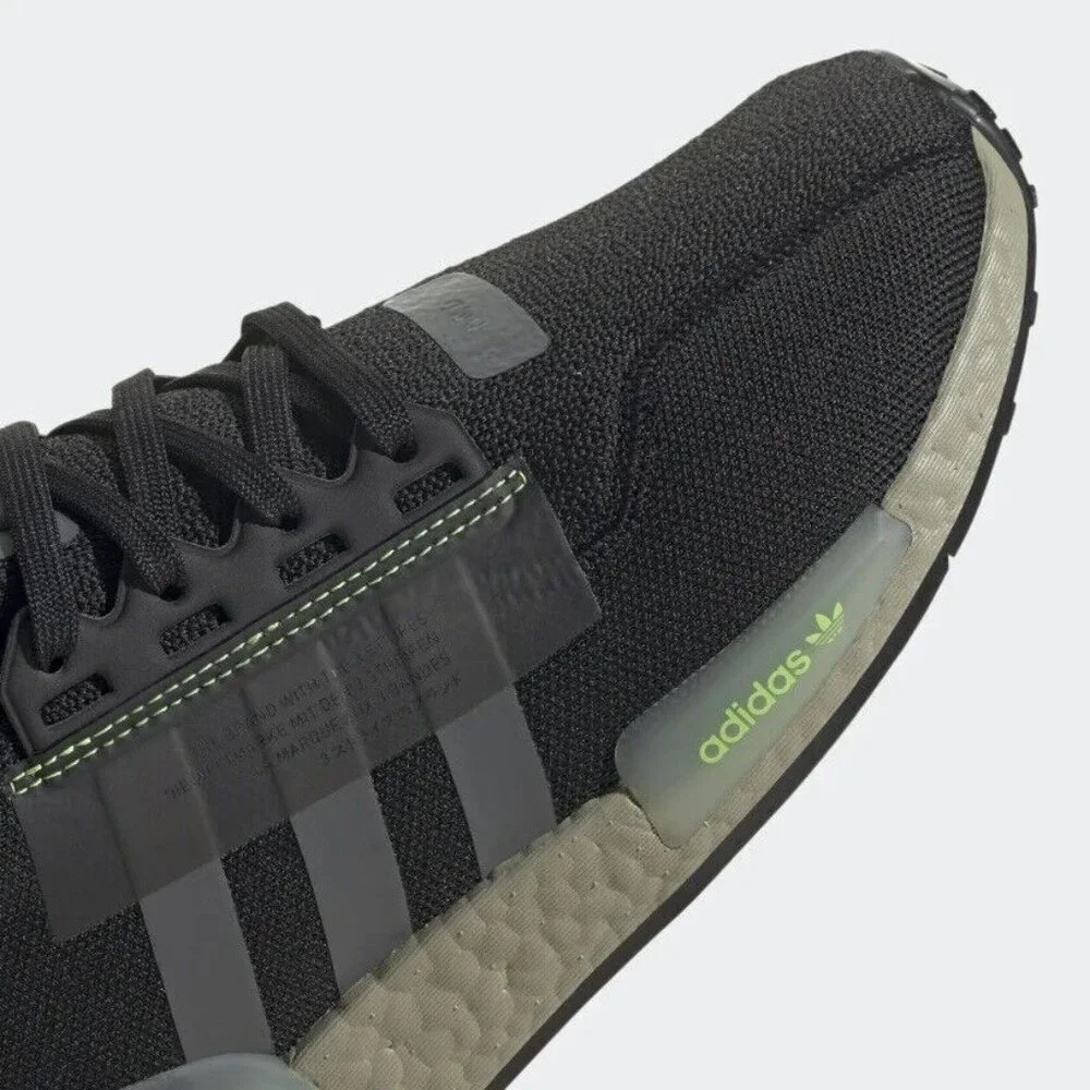 13M - [NEW] Men's adidas‎ NMD_R1 V2 Shoes Black GY6166